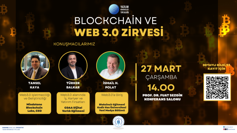 Blockchain Ve Web 3.0 Zirvesi Ön Kayıt Sayfası