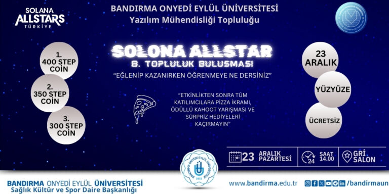 SOLANA 8. TOPLULUK BULUŞMASI – EGE HİDAYET KOCA & TUĞÇE YALÇIN